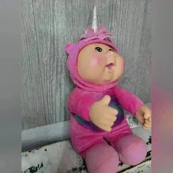 Unicorn Cabbage Patch Kid doll. - Picture 3 of 6